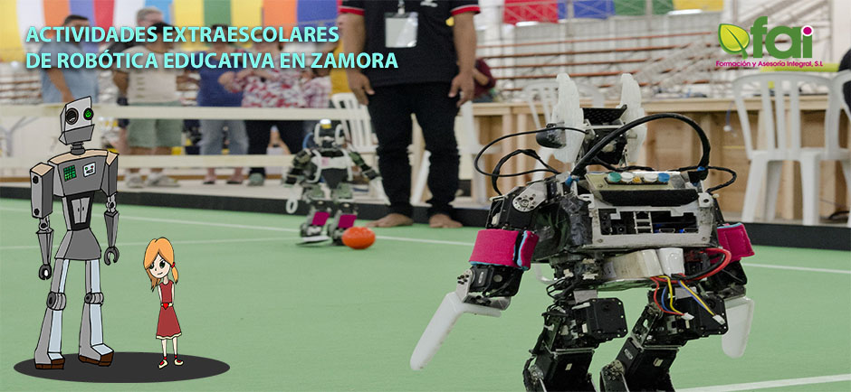 Actividades extraescolares de robótica educativa en <strong>Zamora</strong>
